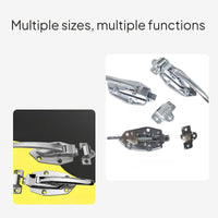 Universal Steamer Cabinet Handle Lock, Zinc Alloy Accessory