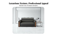 contemporary minimalist Design Business Couch and Table set Comfortable Backrest sectional Sofa Set high-density foam Office Furniture long-lasting Construction for Clients, Interior Designers, Waiting Room, Hotel Lobby