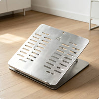 9-Position Stainless Steel Slant Board Rust-Resistant Adjustable Calf Stretch Board Waterproof Foldable Leg Stretcher Heavy-Duty