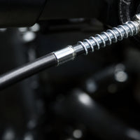 Flexible Motorcycle Cable with Spring DIY Throttle Cable Solderless Heavy Duty for DIYers, Garage