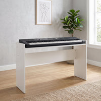 Erke Adjustable Height Electronic Keyboard Stand for 61-Key Pianos, Reinforced Iron Construction