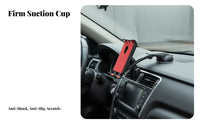 Car Dashboard Phone Holder 360° Rotation Dashboard Phone Mount Secure Hold Vehicle Navigation Bracket for Drivers, Commuters, Driving, Road Trips, SUV