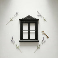 Classic Medieval Dollhouse Window Realistic Design Dollhouse Window