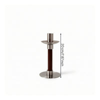 Candlestick Holder Retro Candle Holder with Metal Cup Candle Cups Minimalist Candles Tabletop for Home Decor, Hotel