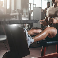 Double Grip Pull down Attachment Long-Lasting Tricep Pull down Attachment Strength Training Equipment Reinforced Stitching