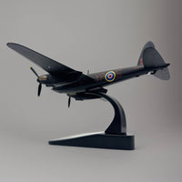 1/72 Scale Night Fighter Model Historically Accurate Model Diecast Aircraft Authentic Markings for Collectors, Hobbyists