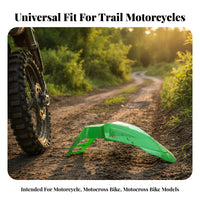 Dirt Bike Front Mudguard Shock-Resistant Resistant Dirt Bike Mudguard Motocross Front Mudguard Lightweight Design