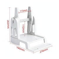 External Label Holder Desktop Label Printer Stand Stable for Retail Counters