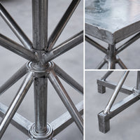 Spray Paint Stand  Rotating Turntable with Iron Tabletop Rust-Resistant Rotating Tray for Workshops
