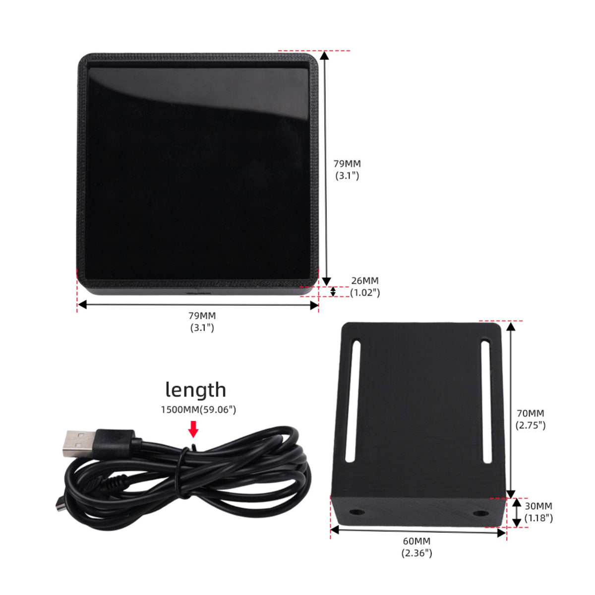 Gear Position Display Midnight Digital Gear Indicator USB Cable Part