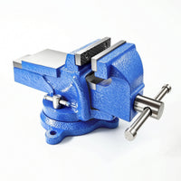 Compact Tabletop Vise Heavy-Duty Bench Vise Adjustable Bench Clamp Universal for DIYers, Woodworkers, Hobbyists, Woodworking, Workshop, Garage, Drilling
