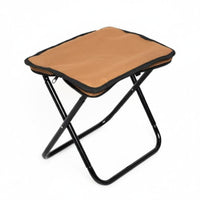 Foldable Portable Folding Stool Lightweight Folding Stool Compact Camp Seat Stable for Fishing
