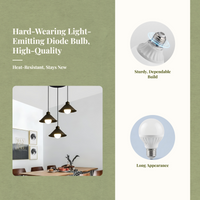 E27 LED Bulb, 3 Colors, Bright