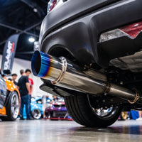 Exhaust Tip Bolt-on Muffler Tip Tail Throat Double-Wall for Car Enthusiasts, Custom Builds