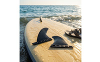 2 Pieces Nylon Surfboard Tail Fin Compact Paddle Board Tail Fin Sleek Easy to Install for Surfers, Paddleboarders