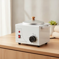 Single Warmer Easy to Use Warmer with Lid Overheating Protection Appliance for Beauticians, Salons