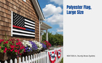 Independence Day Flag, Patriotic Garden Banner, Polyester, Outdoor Memorial Decoration, Brass Eyelets
