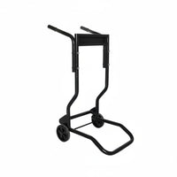 Outboard Trolley Two Wheeled Outboard Motor Steel Stand Construction Boat Motor Display Stand Storage