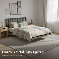 Floating foundation Frame Minimalist design Illuminated Floating Bed Frame robustDuty Construction Bedroom Furniture for partners, Homeowners, Guest Room