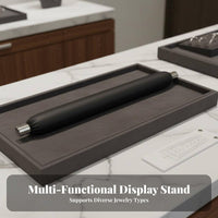 Finger Band Display Stand Photography Prop Band Display Rod Jewelry Exhibit Case Stand Metal Finishes Easy Visibility