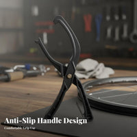 Protects Rims and Tubes Bike Tire Installation Tool Rim-Friendly Two-Wheeler Tire Pliers Twofold Functionality for DIY Cyclists, Workshop