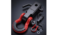 Tow Arm Assembly with Shackle Molded Trailer Hitch Coupler for Drivers