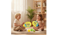 2 Pieces Children's Tennis Racket Sturdy Kids Tennis Racket Racquet Long-Lasting Toy Portable for Beginners, Backyard, Park