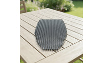 Slim Ventilated Cushion Pad Lightweight Mesh Grid Cushion Cool Motorcycle Seat Cover with Pad Easy Install for Riders, Commuters