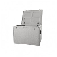 Foam-Textured Rectangular Cooler Chest Solid 108L Insulated Cooler Box Ice Chest Box