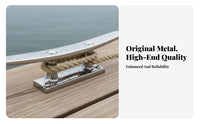 Mooring Extension Cleat Stainless Steel Mooring Cleat Rustproof Stainless Steel Boat Bollard for Yacht