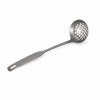 Oval Hanging Hole Perforated Ladle Long Handle Hot Pot Ladle One-Piece Soup Colander Spoon
