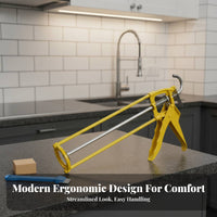 Caulking Labor-Saving Silicone Home Improvement Tool Mess-Clean-Flow-Clean-Flow Comfortable Grip for Homeowners, Window Sealing