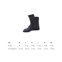 Reef Protection Neoprene Diving Socks Puncture-Proof 3mm Neoprene Water Socks Wear-Resistant Thermal Swim Booties Adjustable Strap for Surfing, Swimming