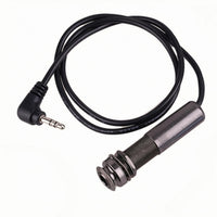 Wired Tailpin Cable Assembly Insulated Endpin Jack Connector Flexible Guitar Endpin Jack Metal
