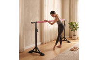 Dance Barre with Suction Cups Adjustable Freestanding Dance Barre Heavy Duty for Dancers
