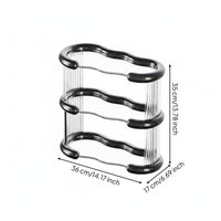 Multi Layer Desktop Beauty Organizer Elegant Design Tiered Makeup Stand Long-Lasting for Dresser