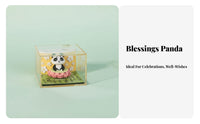 Creative Gift 3D Panda Sculpture Memo Block Multi-Functional Panda Sculpture Memo Block Includes Display Case for Students, Kids, Study Room