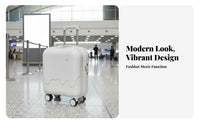 Lightweight Carry-on Luggage Sturdy Hard Shell Carry on Luggage Airline Approved for Children, Travelers, Vacation, Business Trip, Airports