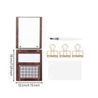 Compact Loose-Leaf Watercolor Kit Wooden Travel Watercolor Set Sturdy Art Supplies for Beginners, Sketching