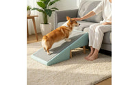 Wooden Pet Stairs Detachable Pet Stair Stool Non-Slip Ottoman for Cats, Small Dogs, Indoor