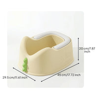 Potty Seat with Cushion Hanging Potty Seat with Storage Hook Toddler Toilet with Hook Stable Toiletries Secure for Toddlers