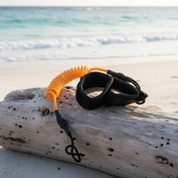 surf boards Leash with Coiled Cord Coiled surf boards Leash Comfortable for Surfers, Surfing