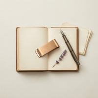 Pen Loop Holder Snug Fit Retro Aesthetic for Travel Journals