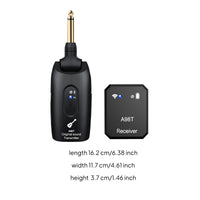 Compact in-Ear Monitoring System with Transmitter Rechargeable Wireless in-Ear Monitor Lightweight Wireless Monitor System Crystal-Clear for Musicians, Performers, Bands, Stage, Live Sound, Rehearsal