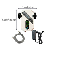 Touch Buttons Digital Airbrush Compressor Air Hose Included Spray Machine