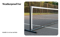 Pickleball Replacement Net Standard Size Pickleball Net Easy Installation Athletic Gear for Outdoor, Backyard, Driveway