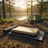 Compact Self Inflating Pillow Easy to Inflate Inflatable Camping Pillow Soft Sleeping Gear for Tent, Car