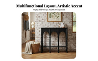 French & fashion Narrow side table Slim silhouette Narrow Entryway Stand Floor-Standing Household Furniture Space Saving for Interior Design lovers, Homeowners, Apartment Dwellers, Living Room, Hallway, Foyer, Bedroom