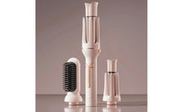 Multi-Functional 3-in-1 Hair Styler Versatile Hair Styler with Interchangeable Heads Beginner-Friendly Styling Tool with Interchangeable Heads Corded for Beginners