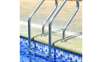 5-Step Pool Ladder Rust-Resistant Stainless Steel Pool Ladder Non-Slip for Swimmers, in-Ground Pools
